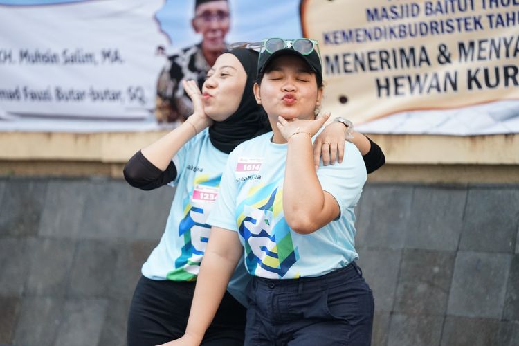 Race photo from Smartfren Run 2024 Vibes