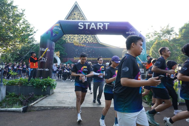 Race photo from WIPRO RUN 2025 - Vitalis Unza 20th Anniversary