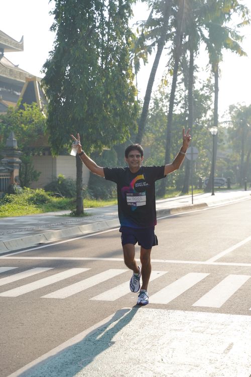 Race photo from WIPRO RUN 2025 - Vitalis Unza 20th Anniversary