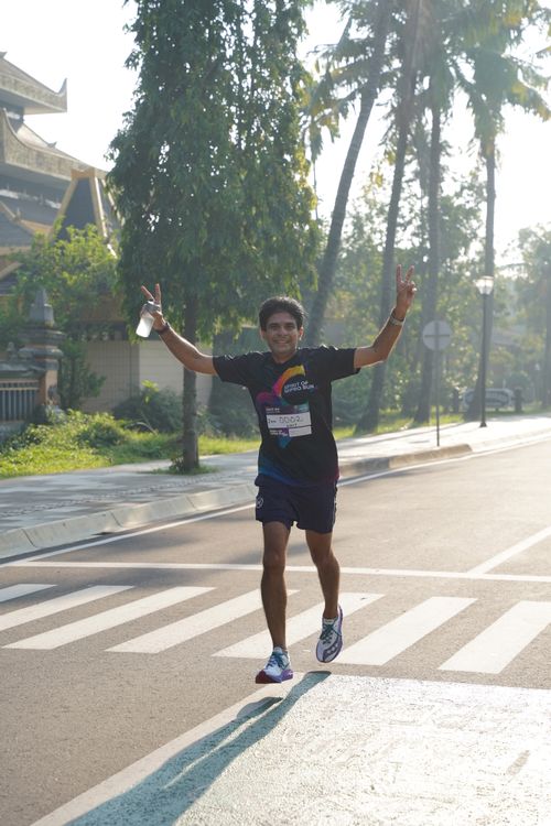 Race photo from WIPRO RUN 2025 - Vitalis Unza 20th Anniversary