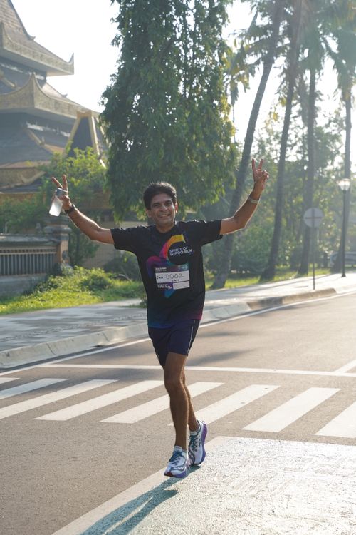 Race photo from WIPRO RUN 2025 - Vitalis Unza 20th Anniversary