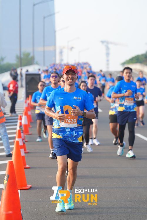 Race photo from ISOPLUS RUN 2025 - JAKARTA