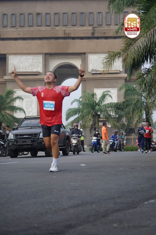 Race photo from Kediri Half Marathon 2025