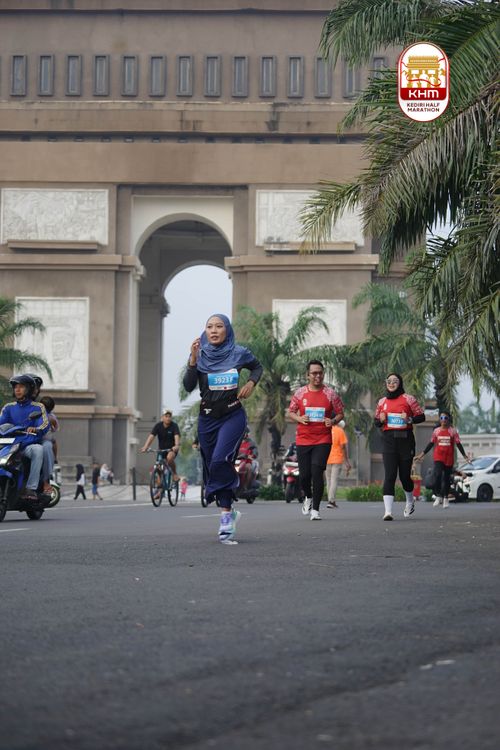 Race photo from Kediri Half Marathon 2025
