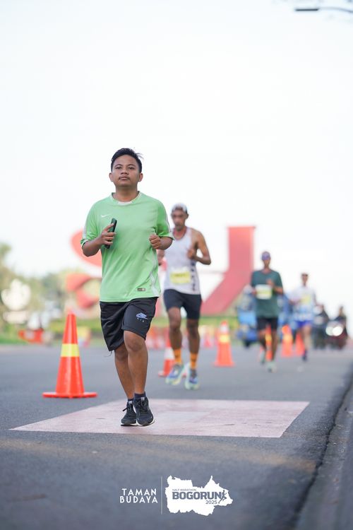 Race photo from Taman Budaya x BOGORUN 2025
