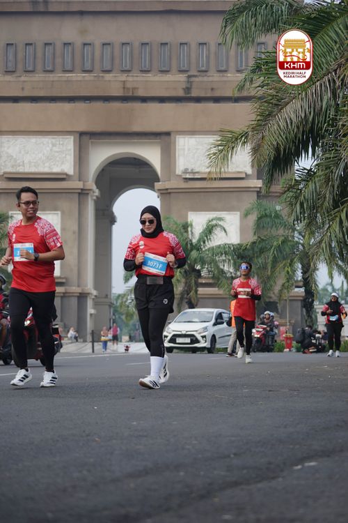 Race photo from Kediri Half Marathon 2025