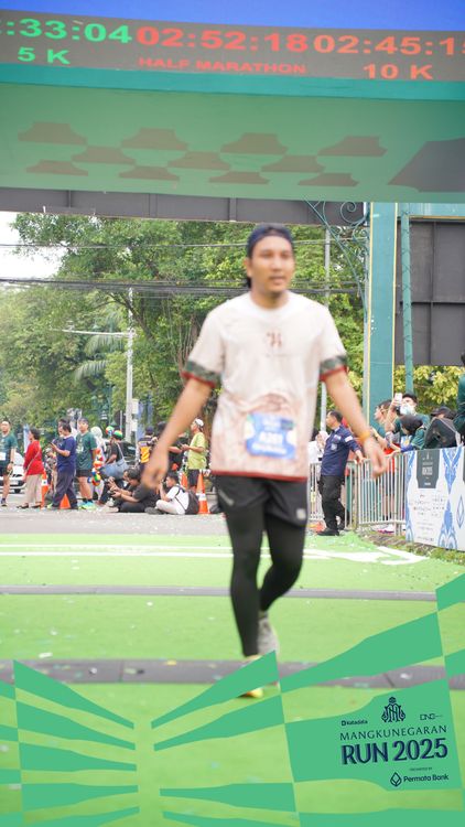 Race photo from Mangkunegaran Run 2025