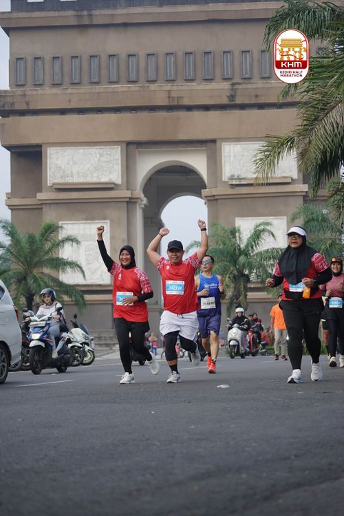 Race photo from Kediri Half Marathon 2025