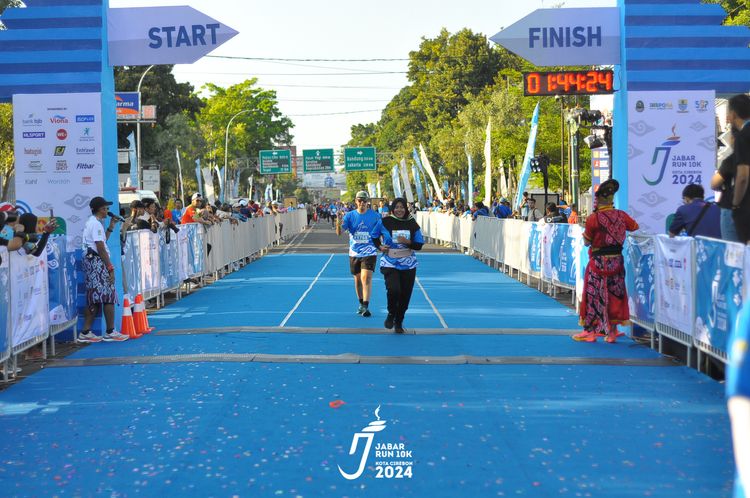 Race photo from Jabar Run 10K 2024
