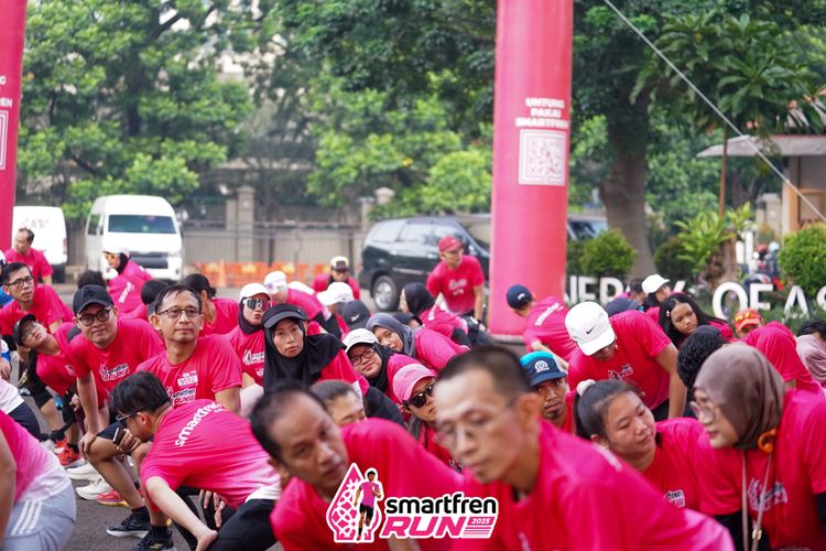 Race photo from Shakeout Run - Smartfren Run