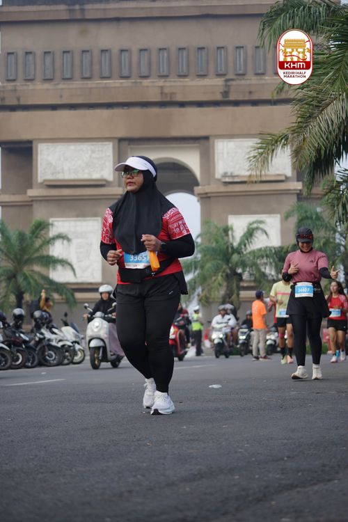 Race photo from Kediri Half Marathon 2025
