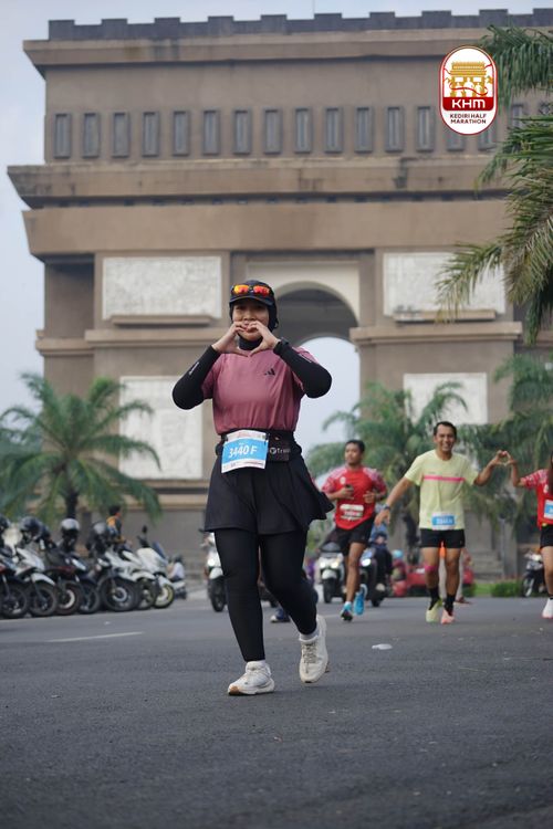 Race photo from Kediri Half Marathon 2025