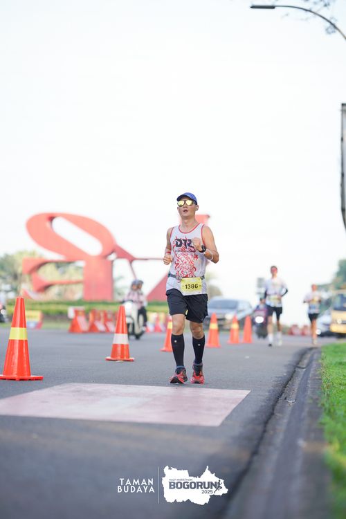 Race photo from Taman Budaya x BOGORUN 2025