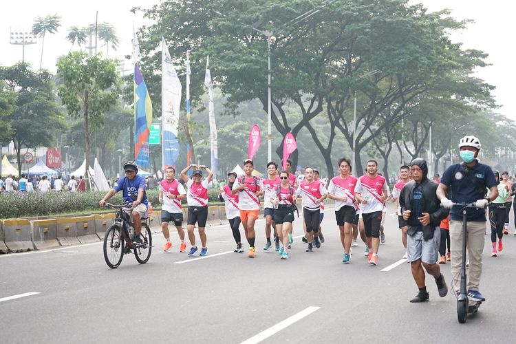 Race photo from Smartfren Run 2024 Vibes
