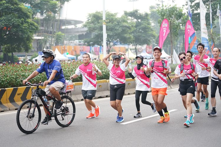 Race photo from Smartfren Run 2024 Vibes