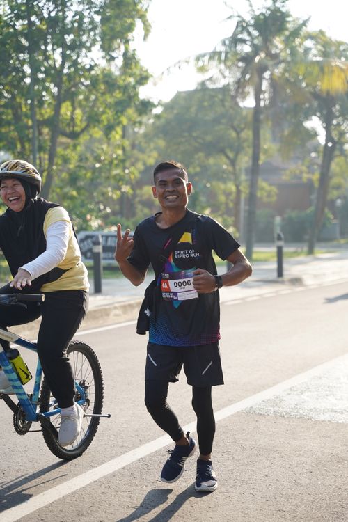Race photo from WIPRO RUN 2025 - Vitalis Unza 20th Anniversary