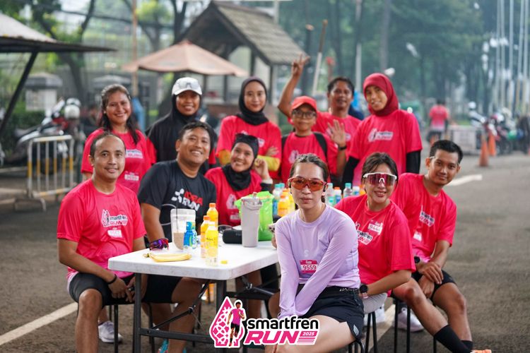 Race photo from Shakeout Run - Smartfren Run