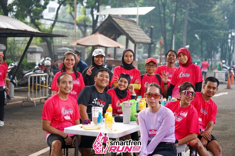 Race photo from Shakeout Run - Smartfren Run