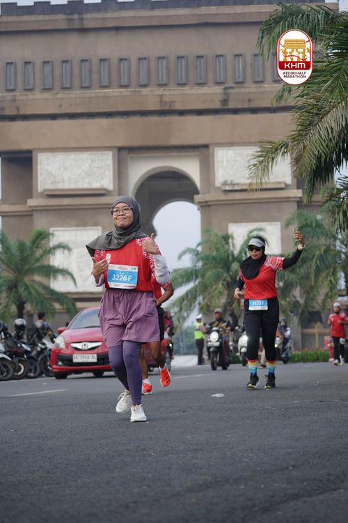 Race photo from Kediri Half Marathon 2025