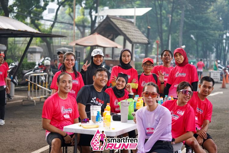 Race photo from Shakeout Run - Smartfren Run
