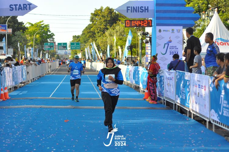 Race photo from Jabar Run 10K 2024