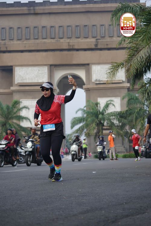 Race photo from Kediri Half Marathon 2025