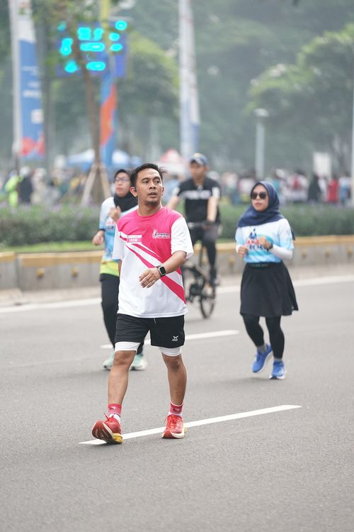 Race photo from Smartfren Run 2024 Vibes
