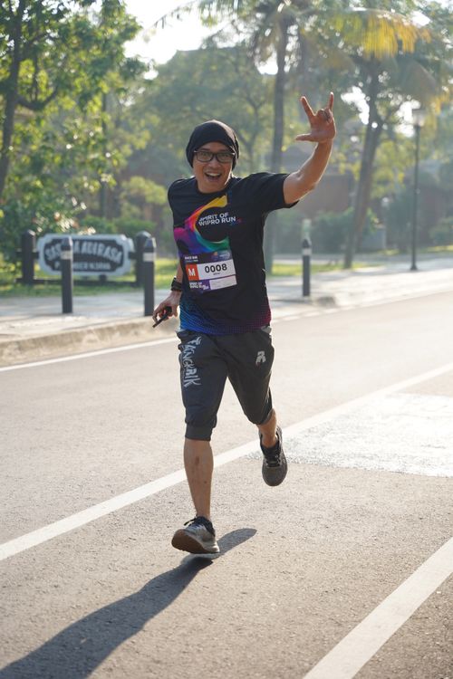 Race photo from WIPRO RUN 2025 - Vitalis Unza 20th Anniversary