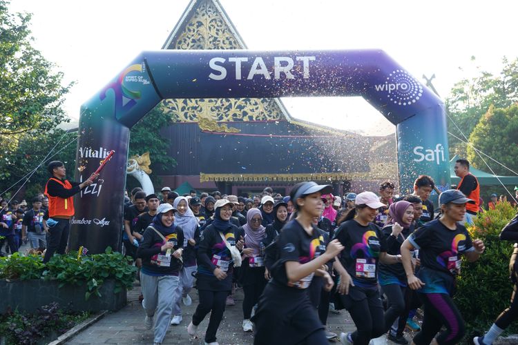 Race photo from WIPRO RUN 2025 - Vitalis Unza 20th Anniversary