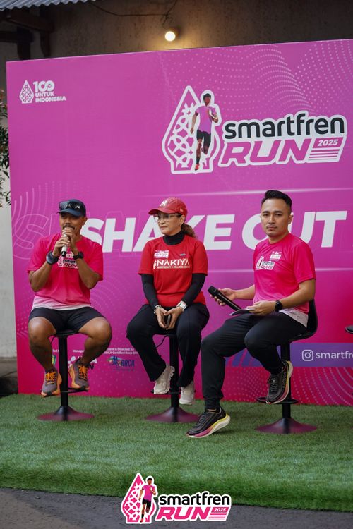 Race photo from Shakeout Run - Smartfren Run
