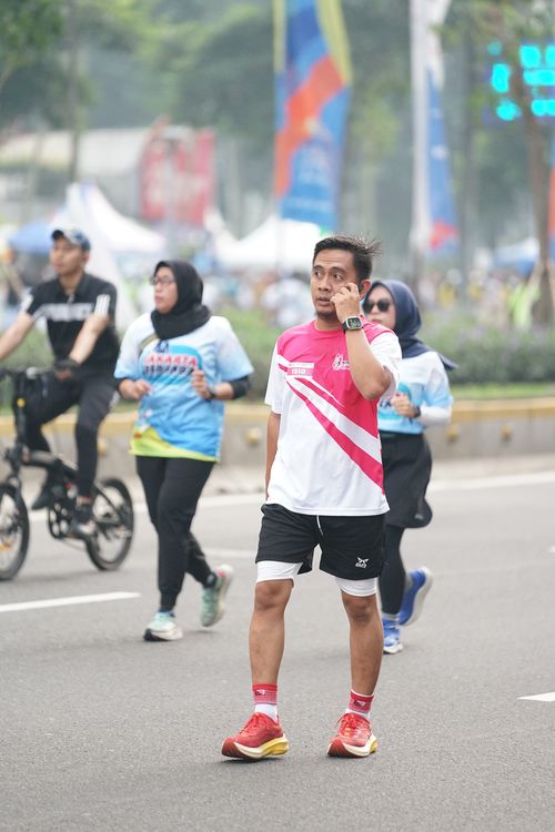 Race photo from Smartfren Run 2024 Vibes