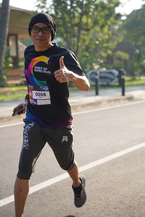 Race photo from WIPRO RUN 2025 - Vitalis Unza 20th Anniversary