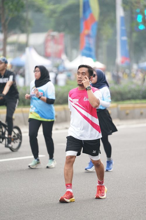 Race photo from Smartfren Run 2024 Vibes