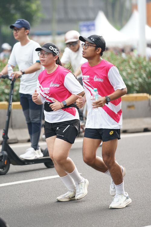 Race photo from Smartfren Run 2024 Vibes