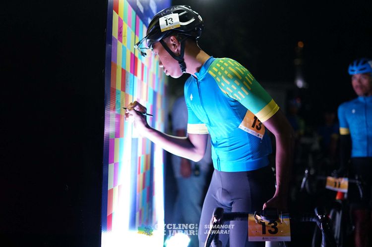 Race photo from Cycling de Jabar 2024