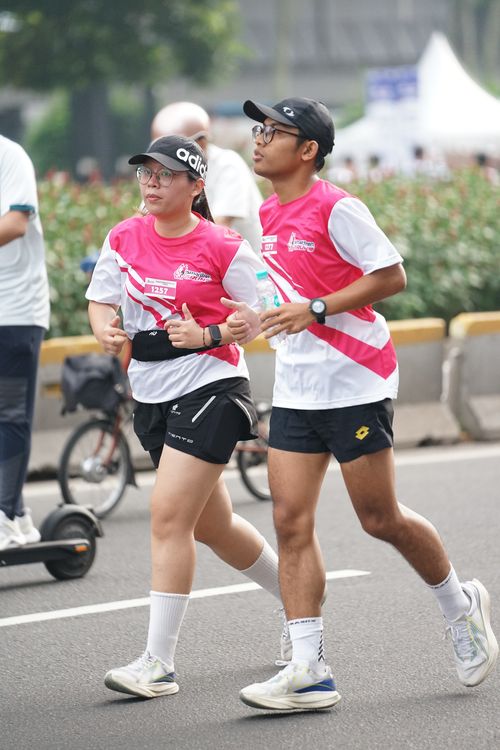Race photo from Smartfren Run 2024 Vibes