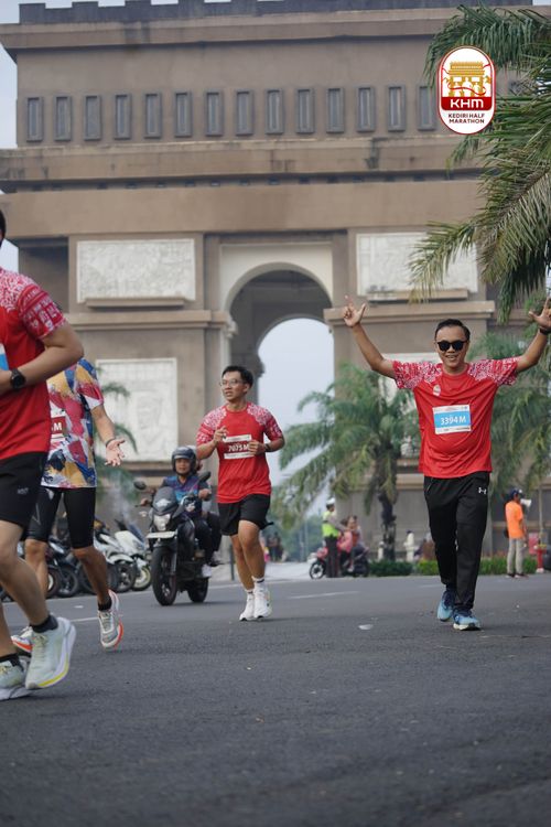 Race photo from Kediri Half Marathon 2025