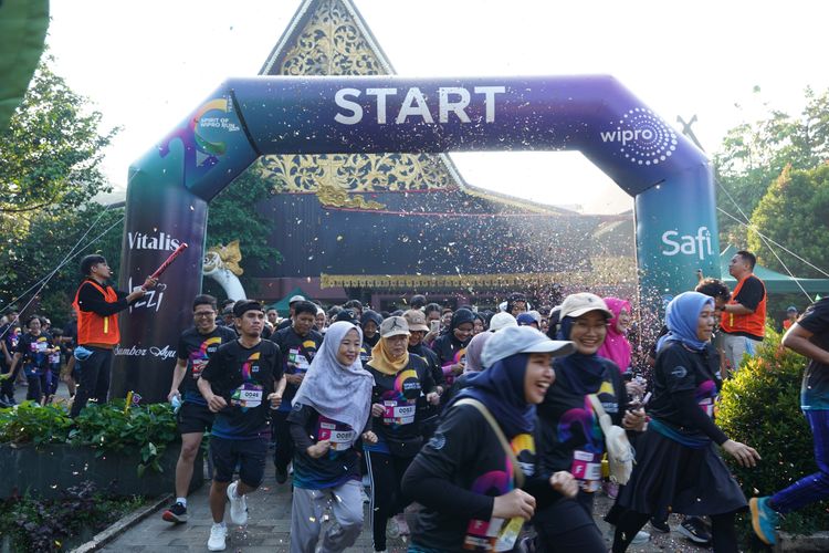 Race photo from WIPRO RUN 2025 - Vitalis Unza 20th Anniversary