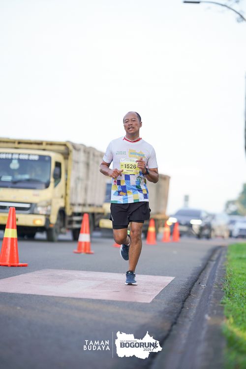Race photo from Taman Budaya x BOGORUN 2025