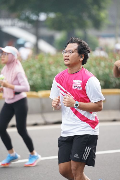 Race photo from Smartfren Run 2024 Vibes