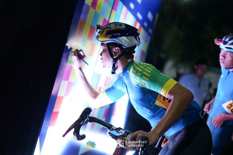 Race photo from Cycling de Jabar 2024