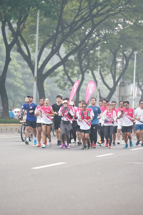 Race photo from Smartfren Run 2024 Vibes