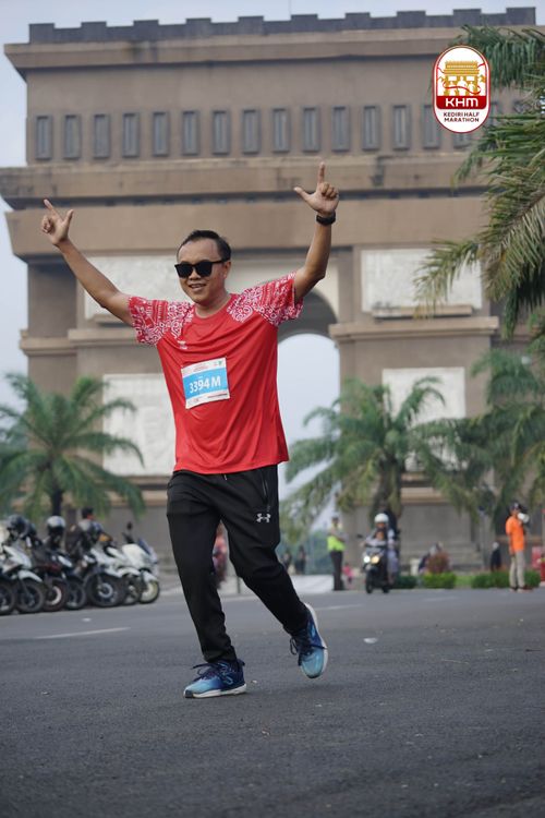Race photo from Kediri Half Marathon 2025