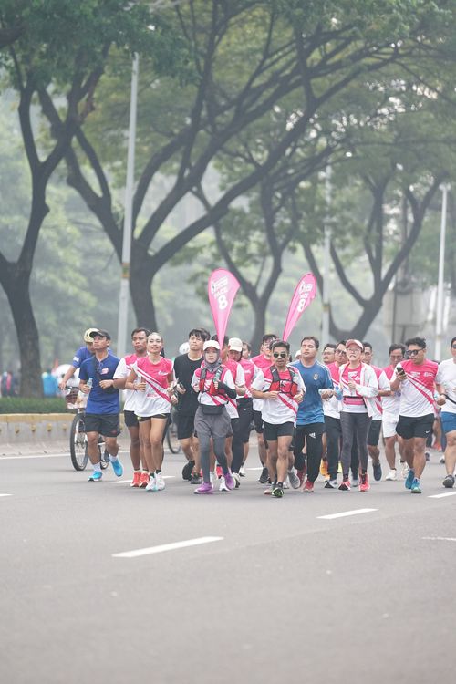 Race photo from Smartfren Run 2024 Vibes