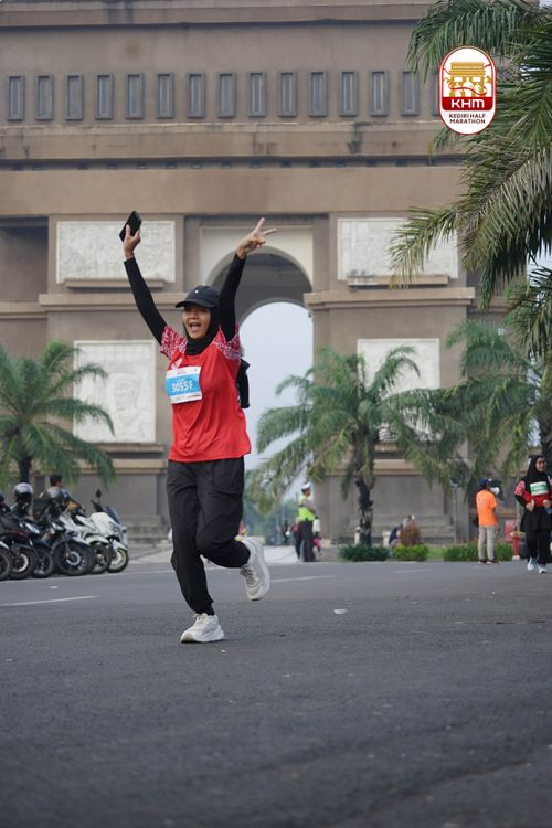 Race photo from Kediri Half Marathon 2025