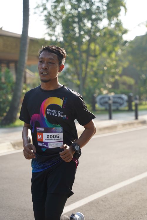 Race photo from WIPRO RUN 2025 - Vitalis Unza 20th Anniversary