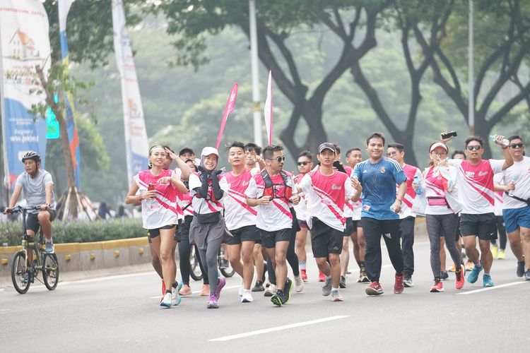 Race photo from Smartfren Run 2024 Vibes