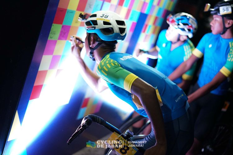 Race photo from Cycling de Jabar 2024