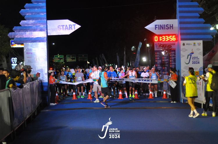 Race photo from Jabar Run 10K 2024