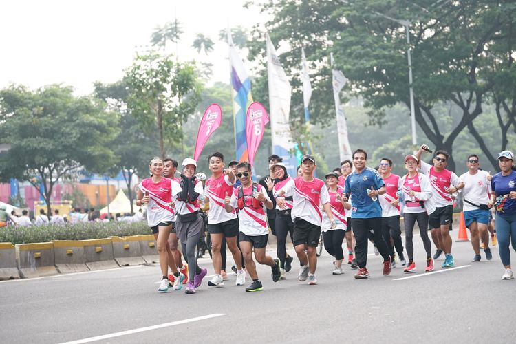 Race photo from Smartfren Run 2024 Vibes